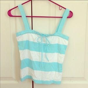 Blue and white tank- special order for KO